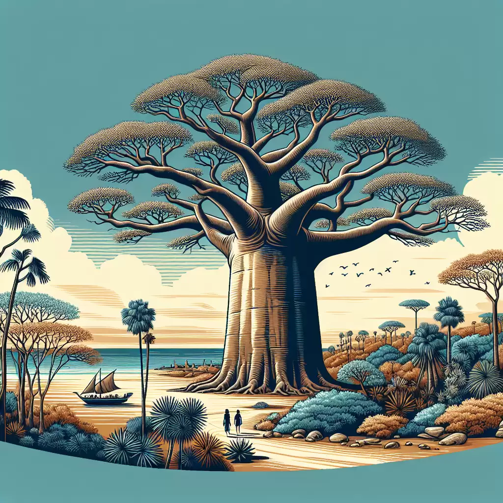 Pohon Baobab: Keajaiban Alam yang Tahan Ratusan Tahun