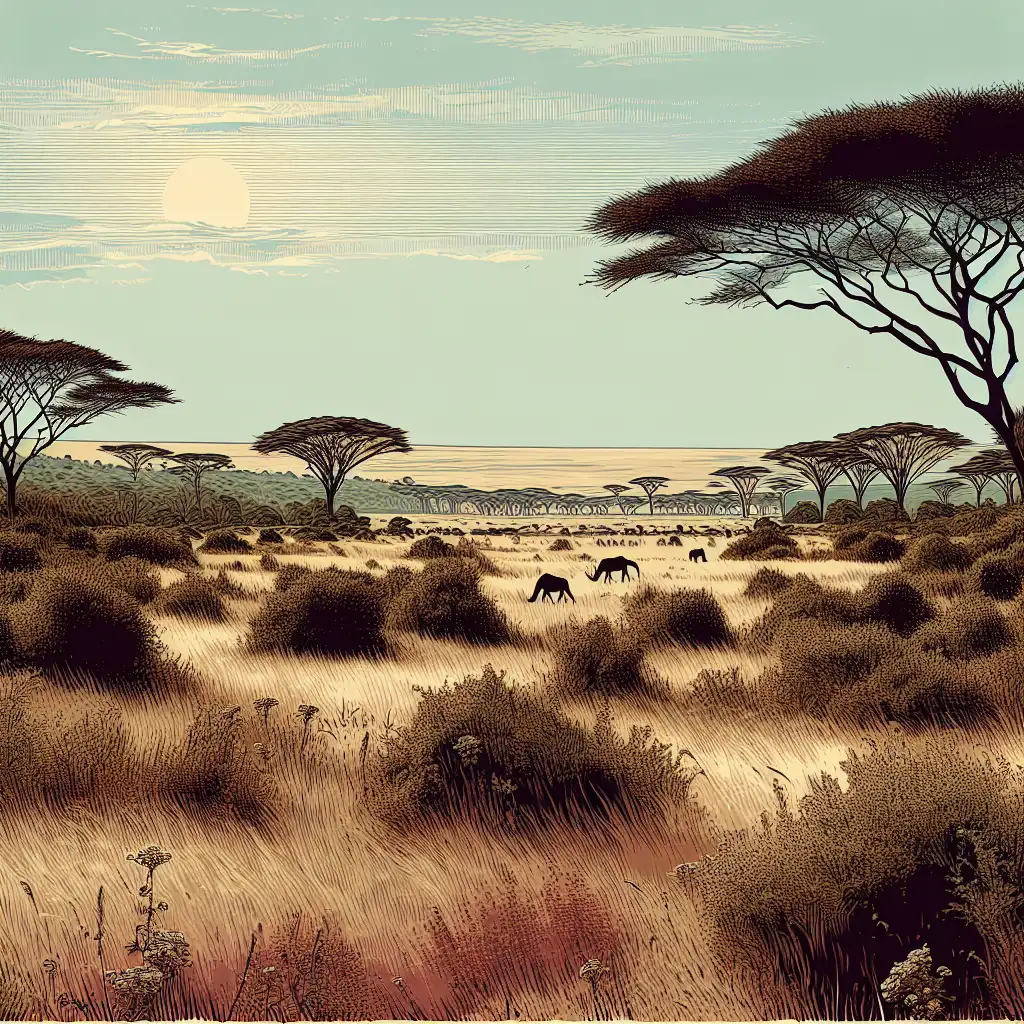 Savana Afrika: Padang Rumput Luas dengan Keanekaragaman Fauna