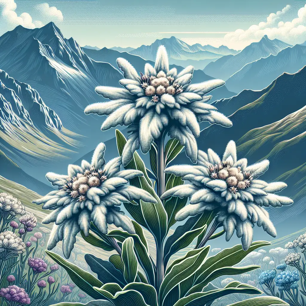 Keunikan Bunga Edelweiss: Simbol Keabadian di Pegunungan
