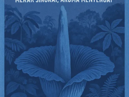 Bunga Bangkai: Mekar Singkat, Aroma Menyengat