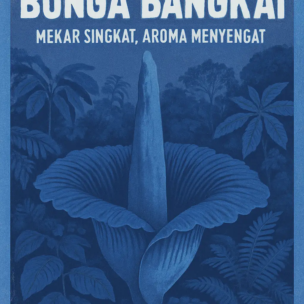 Bunga Bangkai: Mekar Singkat, Aroma Menyengat